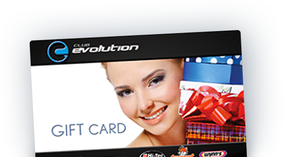 Club Evolution Gift Card
